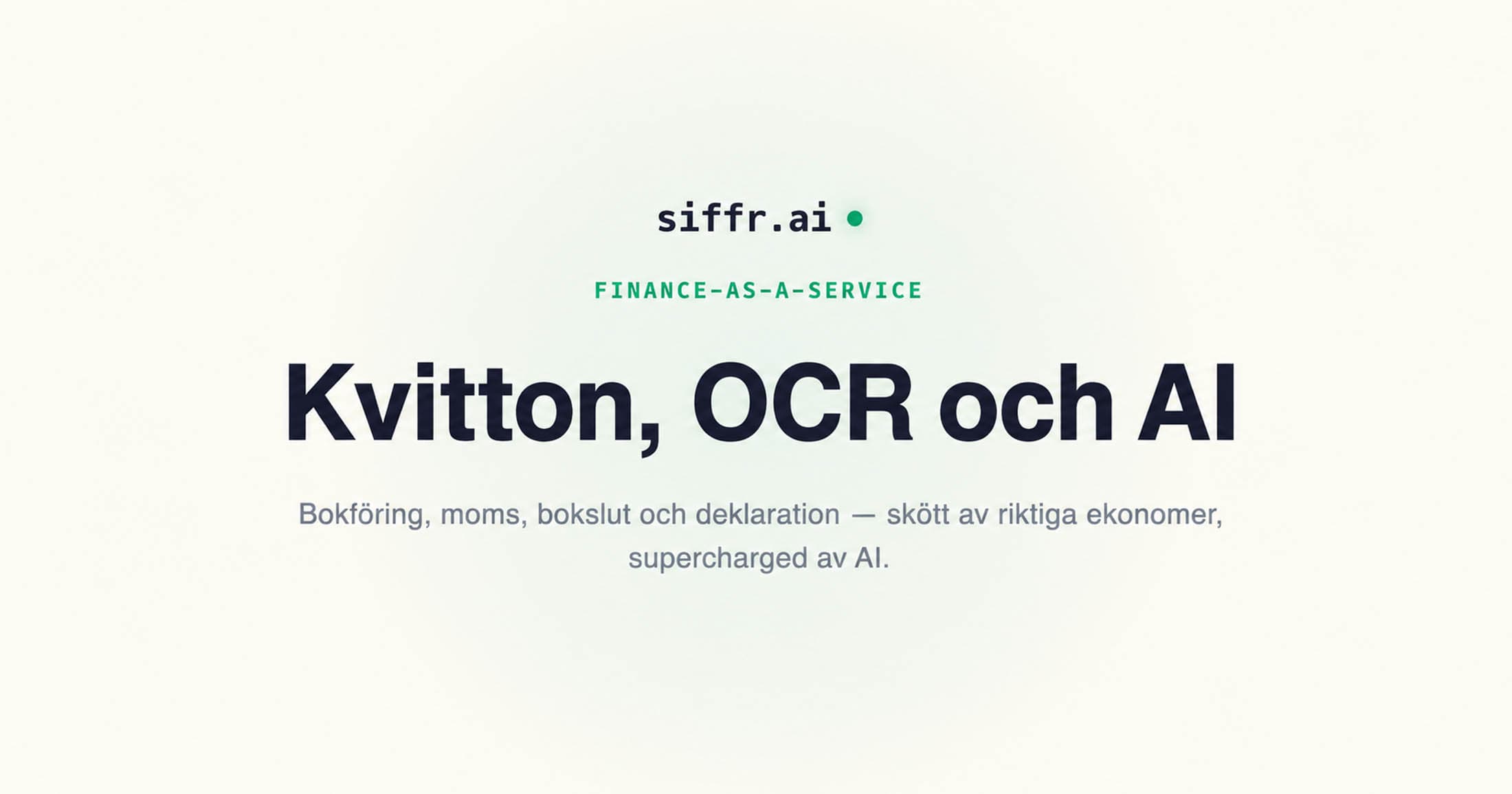Kvitton, OCR och AI — vad tekniken klarar 2026 och vad som fortfarande kräver handpåläggning