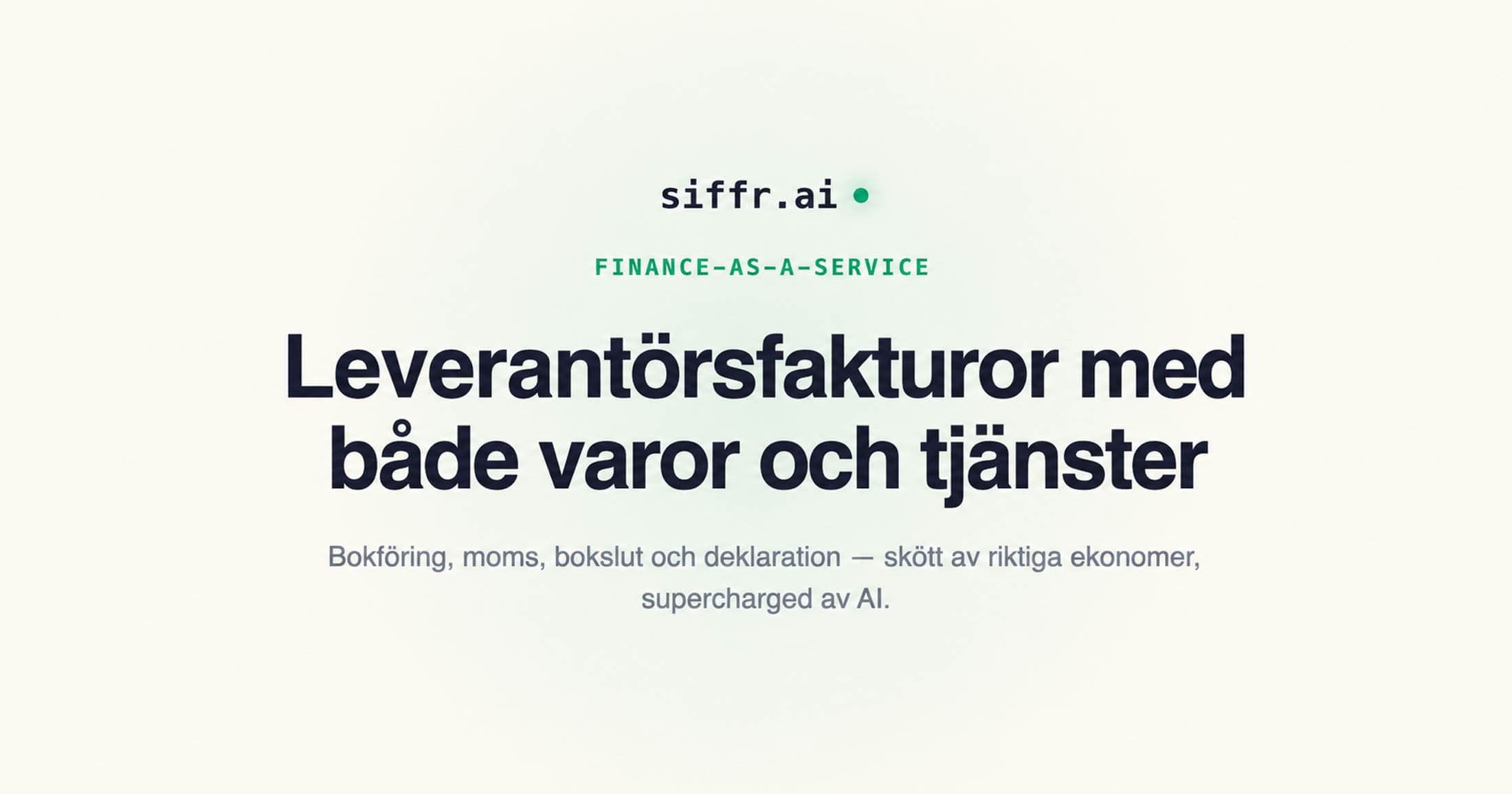 Leverantörsfakturor med både varor och tjänster — så konterar du blandade fakturor rätt i Bokio
