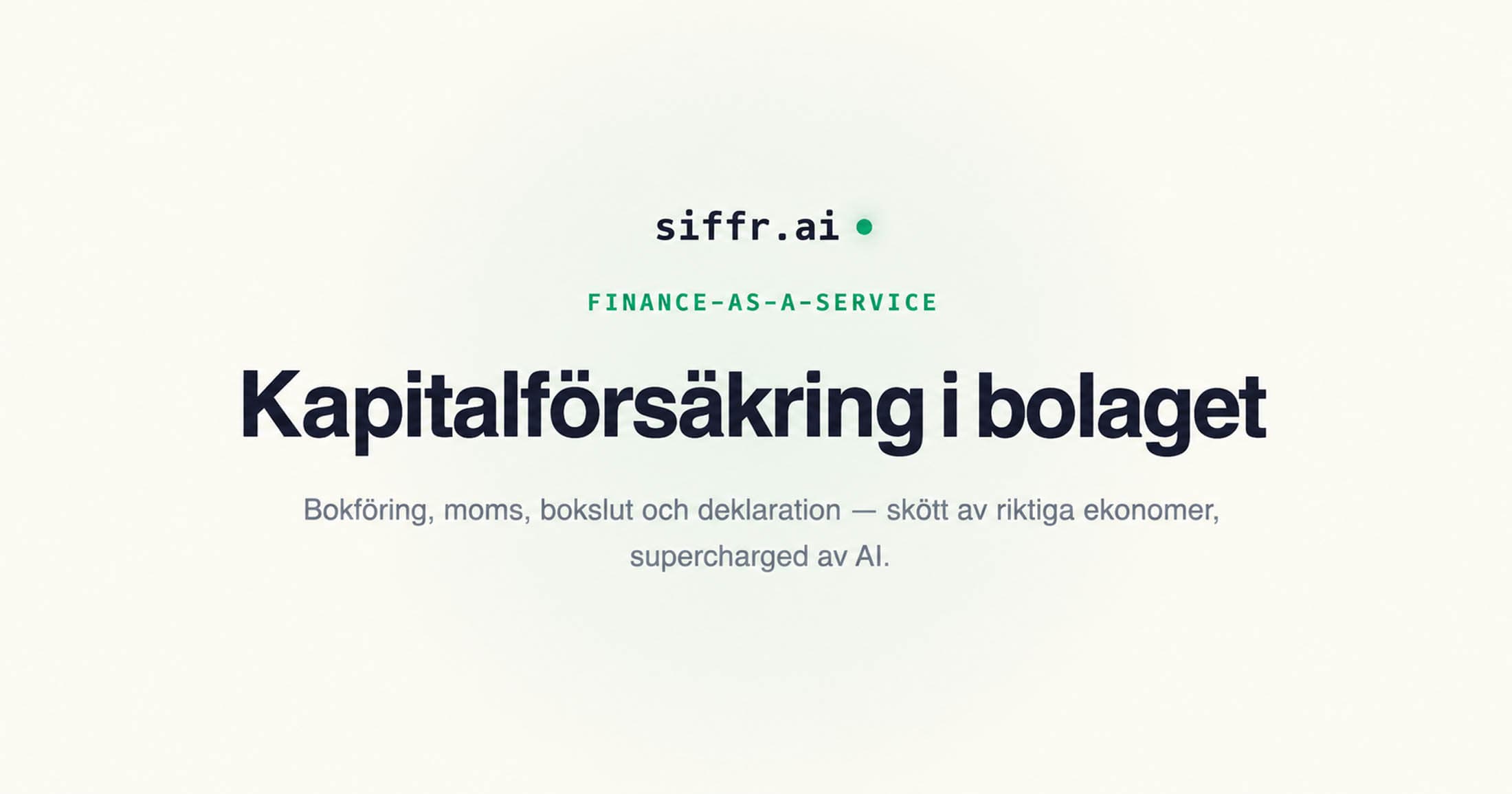 Kapitalförsäkring i bolaget — när det är smart och när det bara är krångel